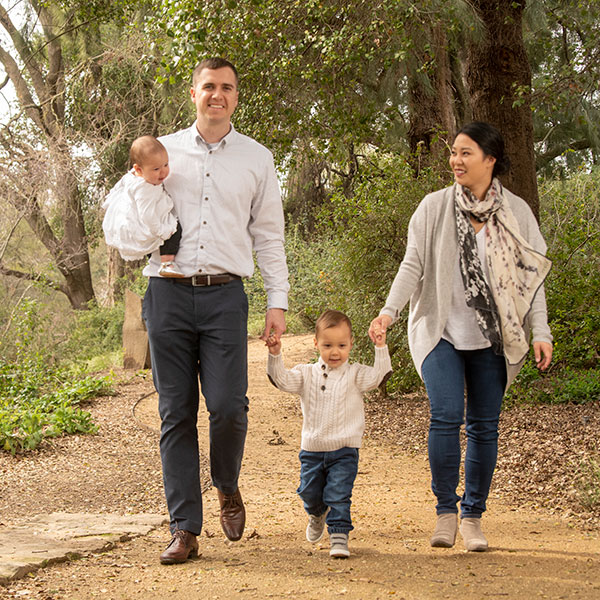 Taylor Kensy and family