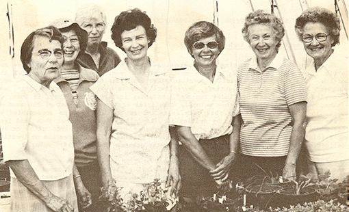 Founders of the Friends of the Arboretum and Public Garden, circa 1980s