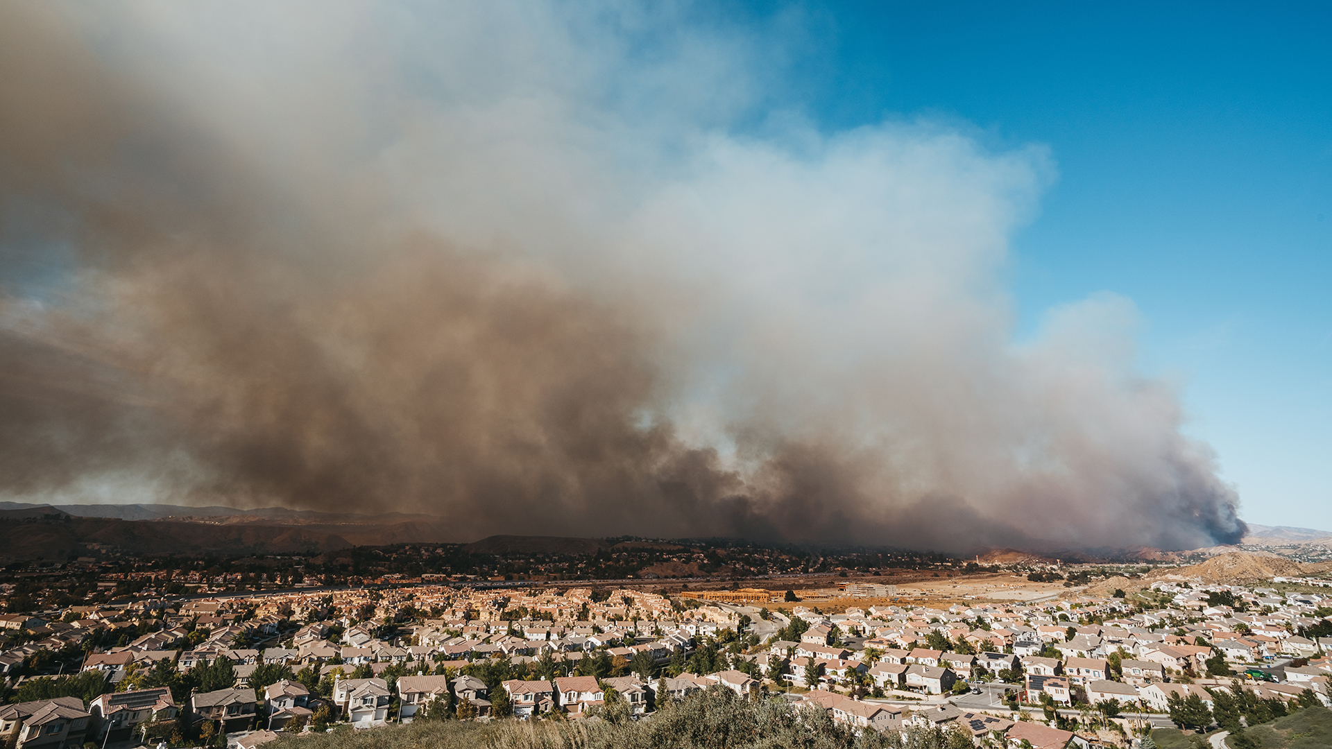 Tick Fire near Los Angeles