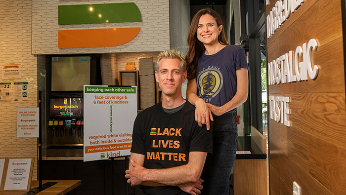 Phil and Danea Horn own Burger Patch