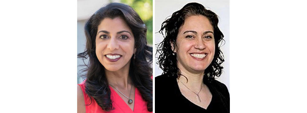 Raissa D'Souza and Elissa Roeser headshots