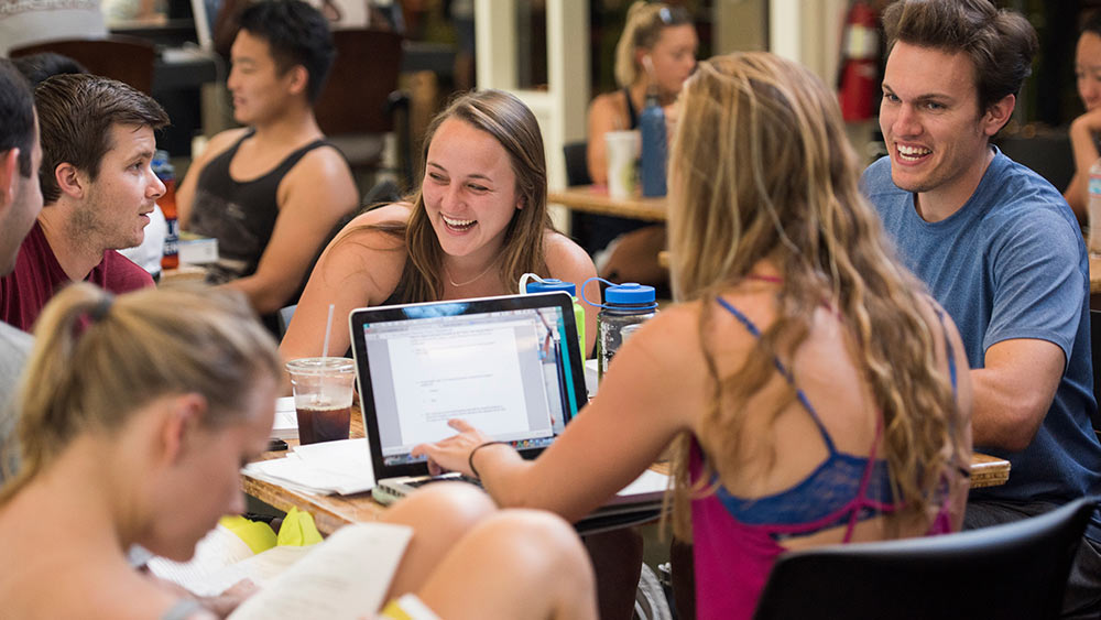 students study at uc davis coho