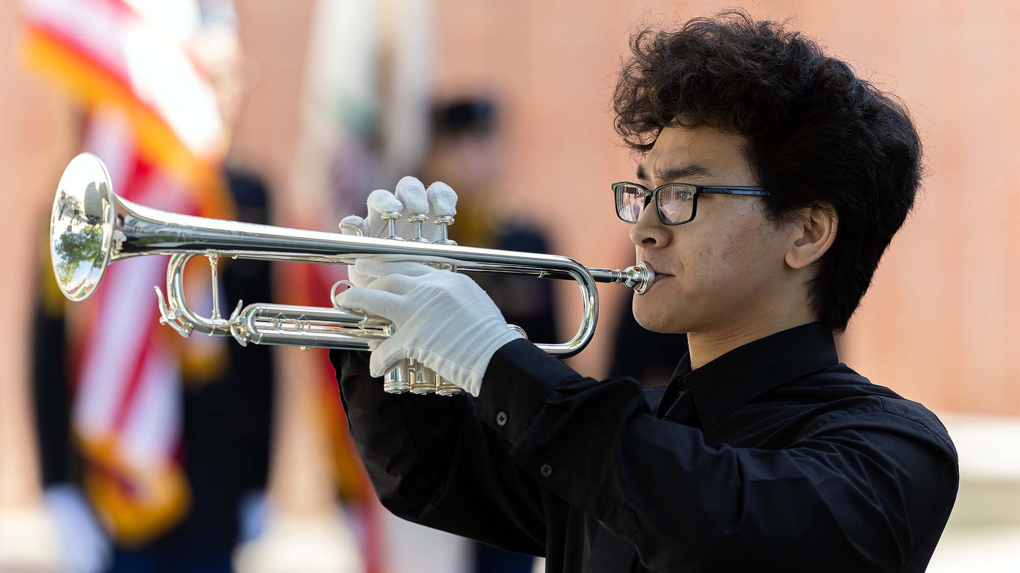 Evan Ichiro Yamada performs taps.