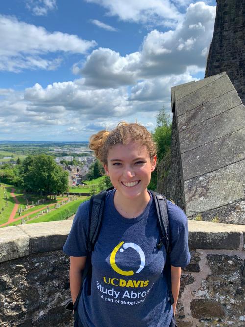 Susannah Schulze smiles on a sunny day. 