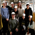 Students at the Jelly Belly factory.