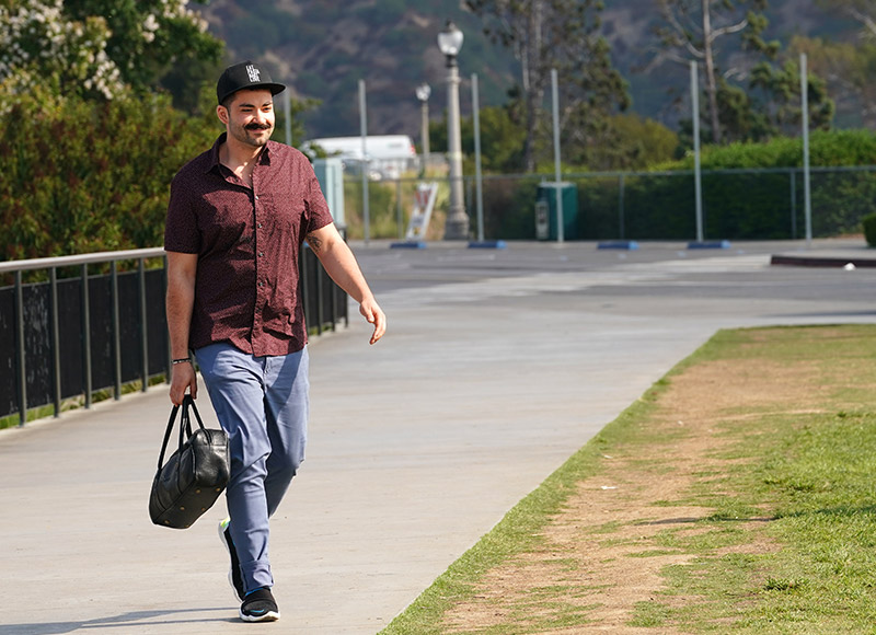 Joe Sasto walking