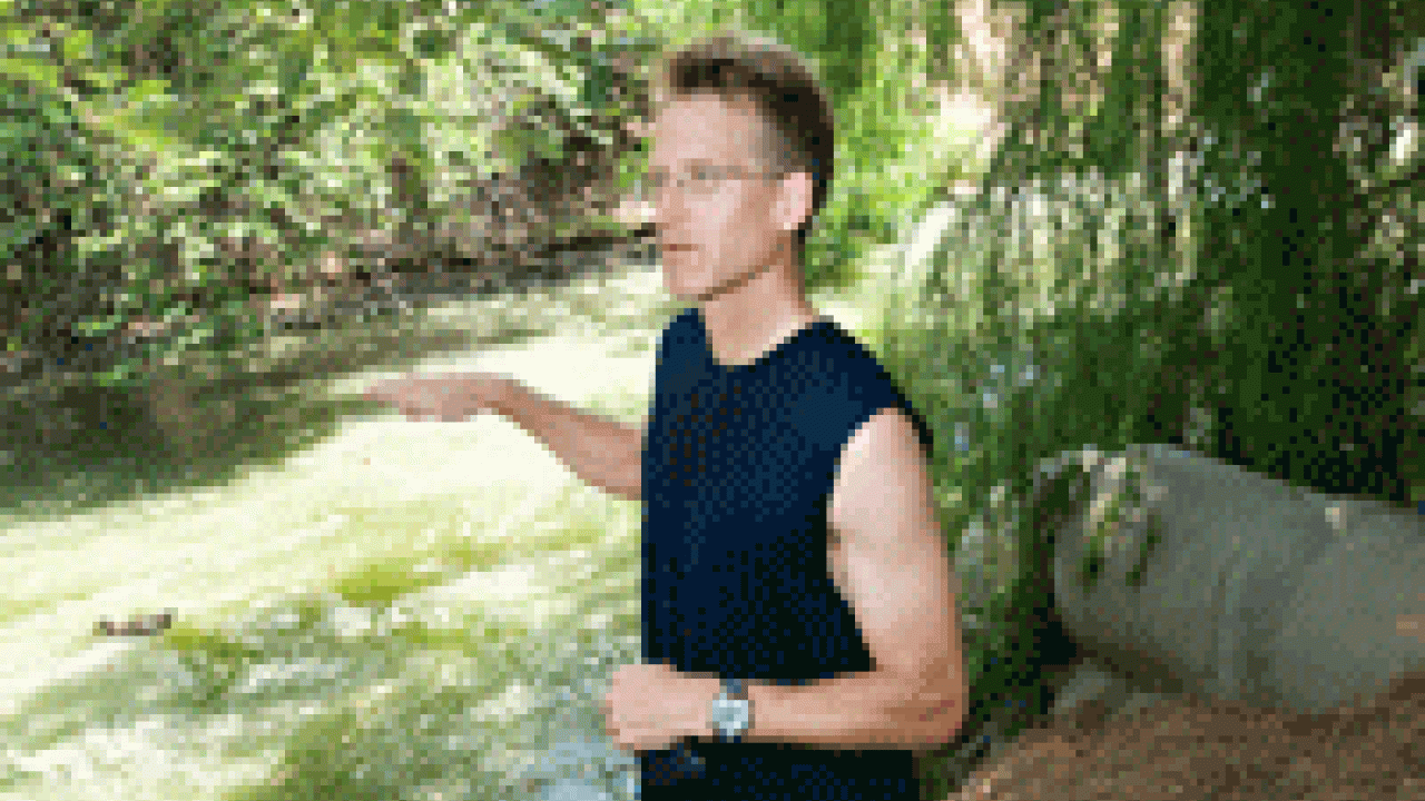 David Phillips, interim director of Utility Services, says nutrients in reclaimed water were the likely cause of a recent algae outbreak that stalled a project to freshen the 1&Acirc;&frac12;-mile-long UC Davis Arboretum waterway.