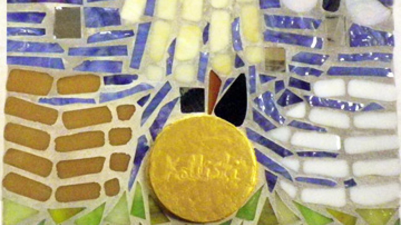 Photo: Mixed media art, Kallisti (portion)