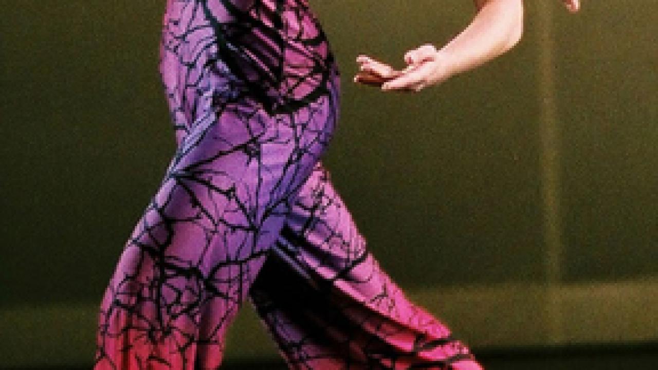 Merce Cunningham Dance Company dancer