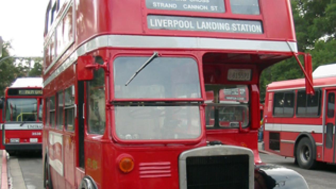 Photo: Unitrans historic double-decker RTL 1014