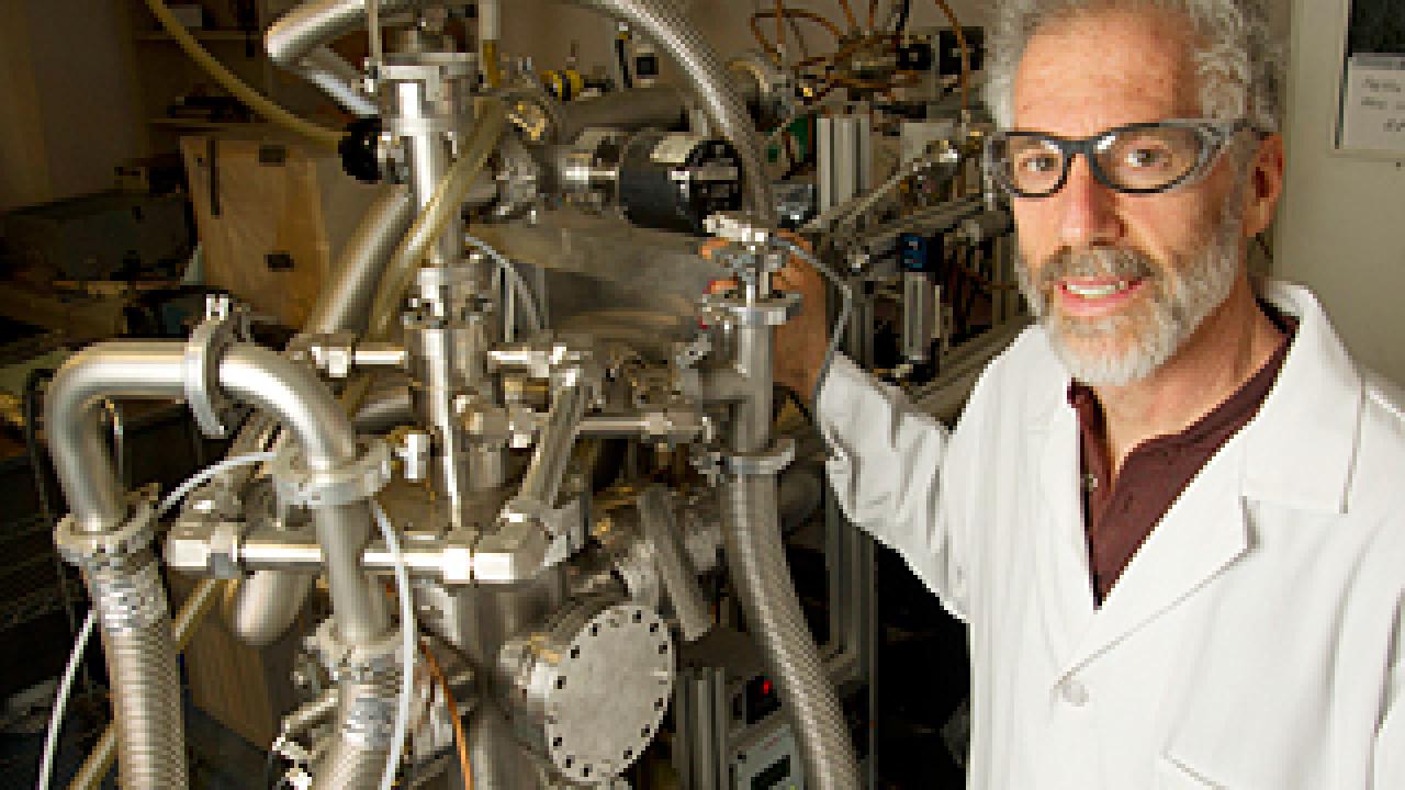 Anthony Wexler with machine