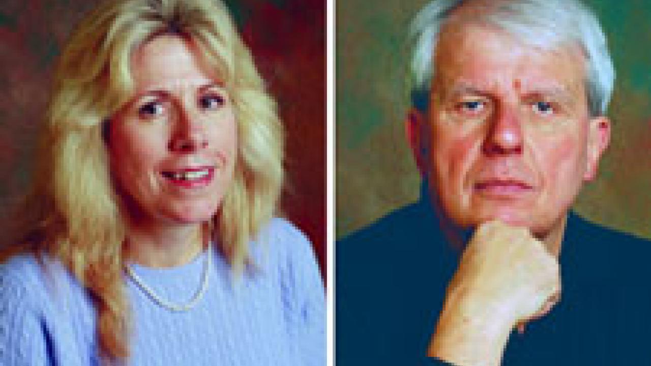 Jacquelyn Gervay-Hague and Leo Chalupa are among the many UC Davis faculty members involved in cautiously commercializing their research. Key to that effort, says Gervay-Hague, is: "You need a clear understanding between all entities and investo