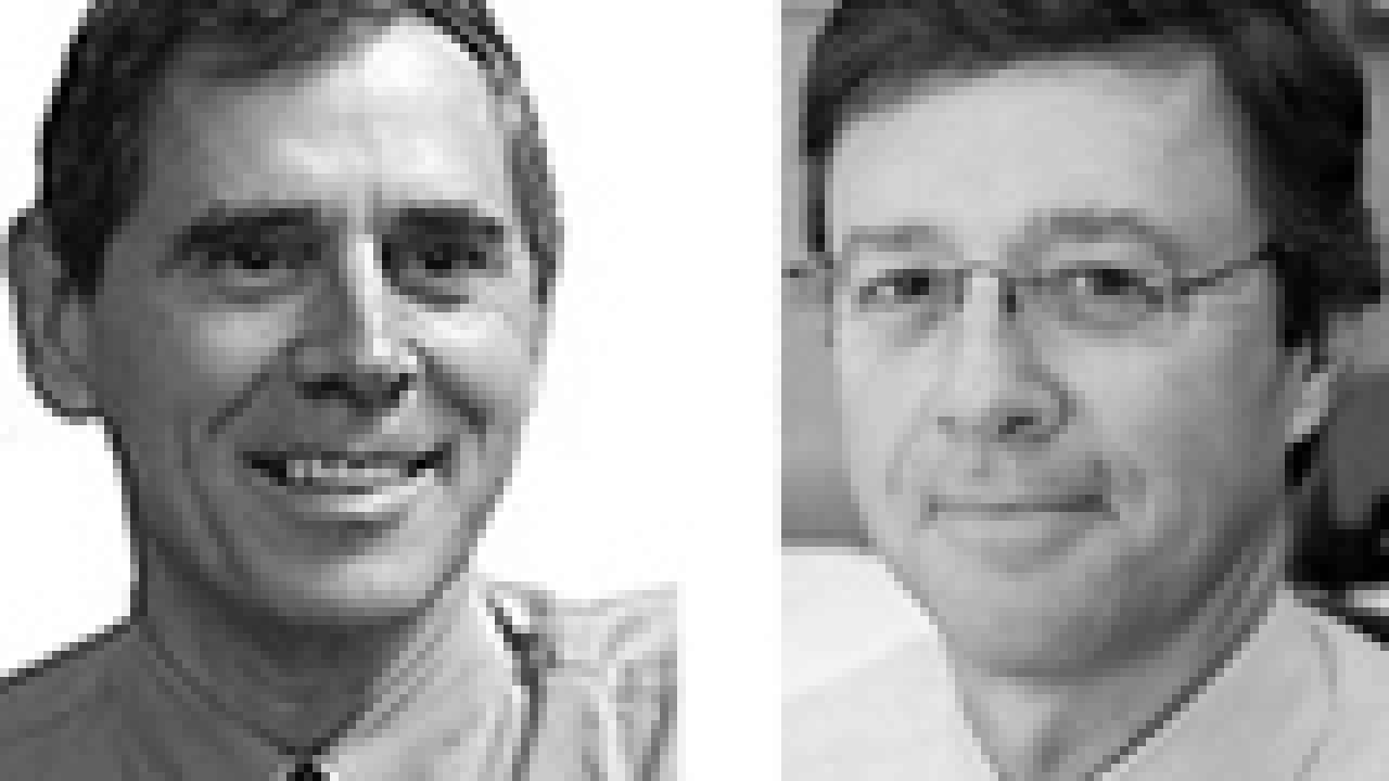 Stan Nosek, left, and John Meyer