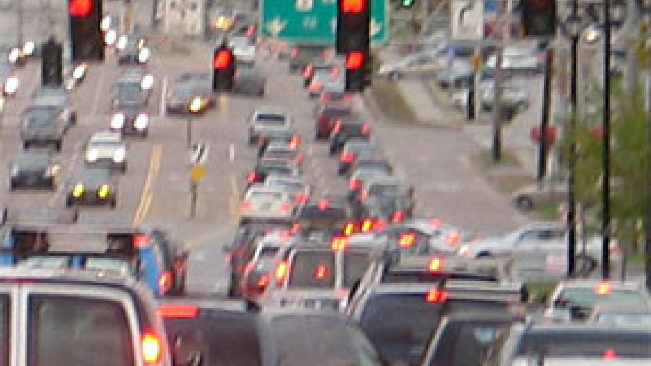 photo: traffic on the freeway