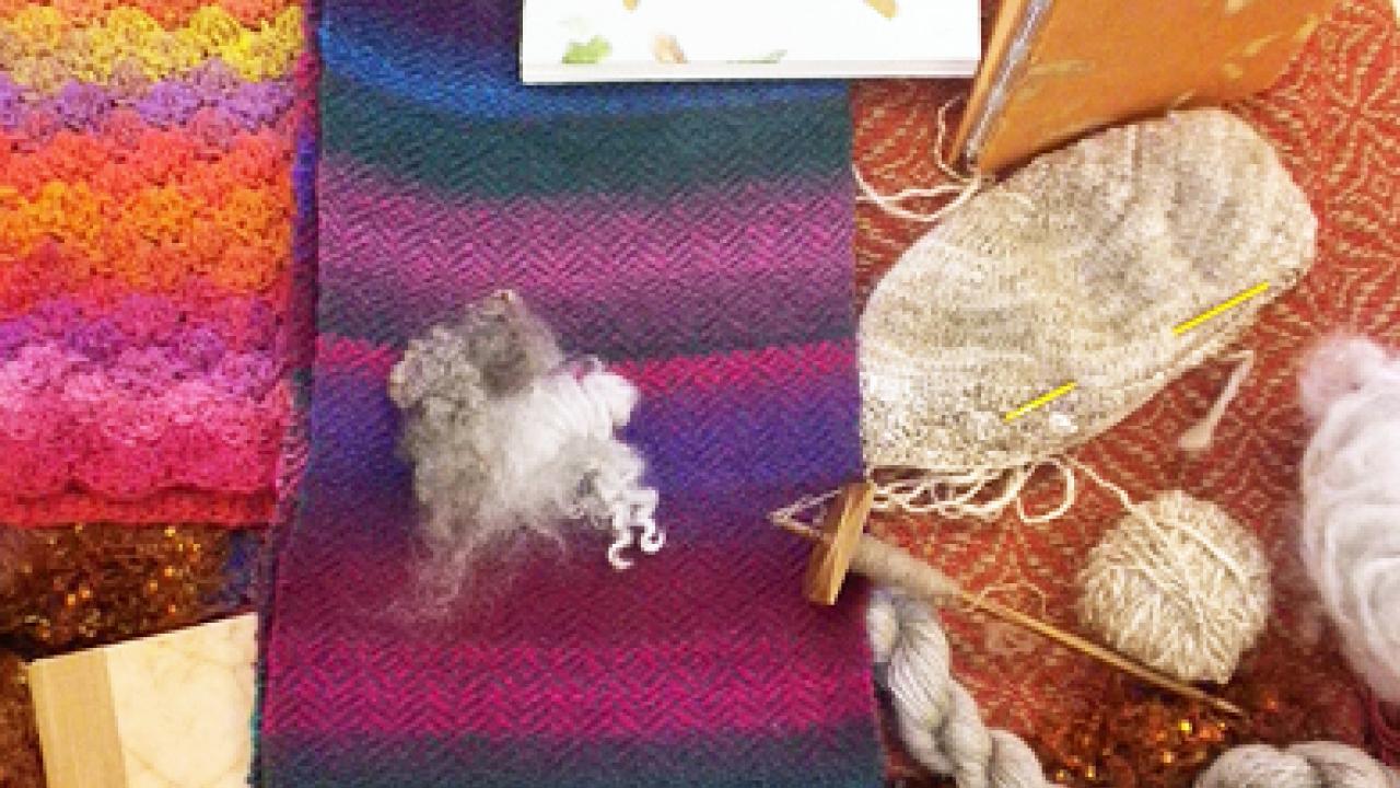 Photo: Mixed media by Elvira Delgado