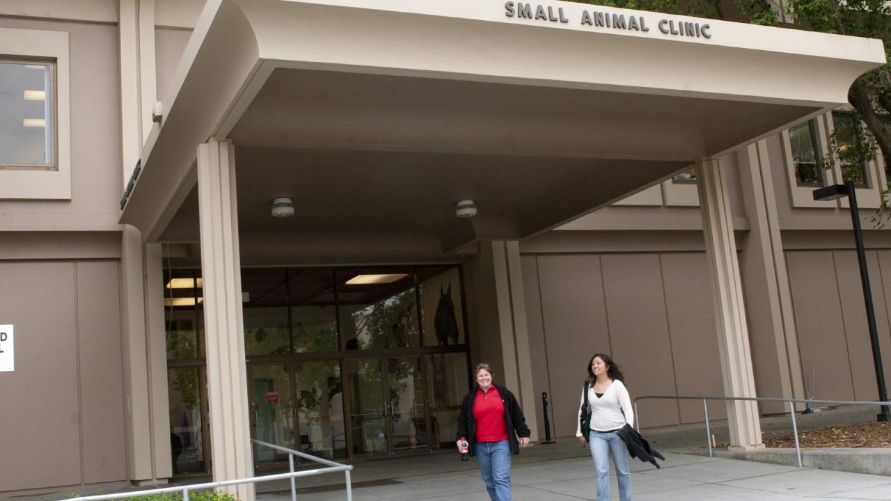 The UC Davis Veterinary Medical Teaching Hospital.