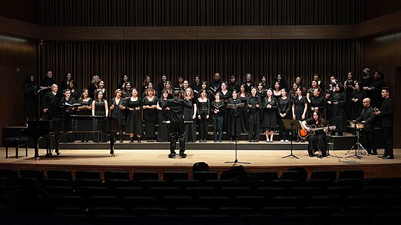 The choruses of UC Davis — the Concert Choir and the Chamber Singers — join to sing the music that Albert J. McNeil (1920–2022) loved and championed with guest conductor Dr. Jan Taylor this weekend.