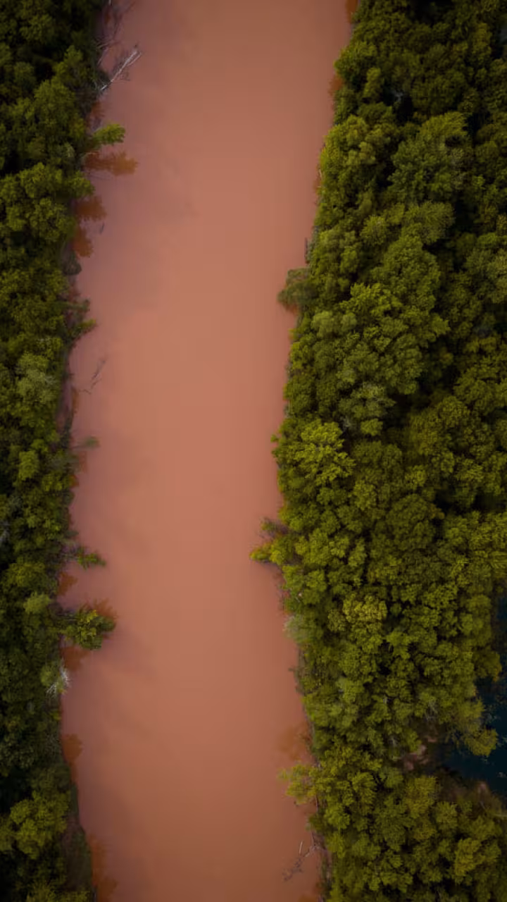 The Bad River on the reservation of the Bad River Band of Lake Superior Tribe of Chippewa (Ojibwe).