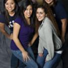 These students appeared on the UC Davis home page in a story about the 'I Got Aggied' video contest. From top, clockwise: Julio Lamas, San Lee, Roz Fanaieyan, Nicki Sun and Dani Lugo. See ucdavis.edu.