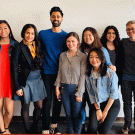 Hasan Minhaj with UC Davis students