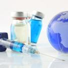 vaccine and globe