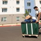 Students move in to The Green