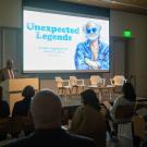 Chancellor Gary May attending Unexpected Legends film preview. (Gregory Urquiaga/ UC Davis)