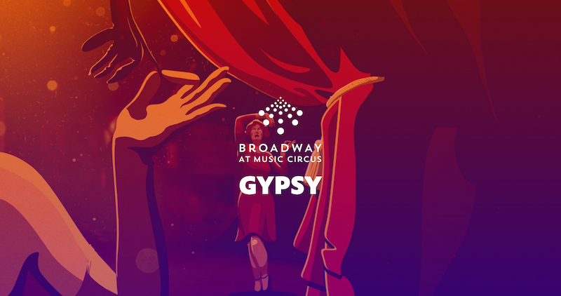 Broadway Circus' graphic for Gypsy.